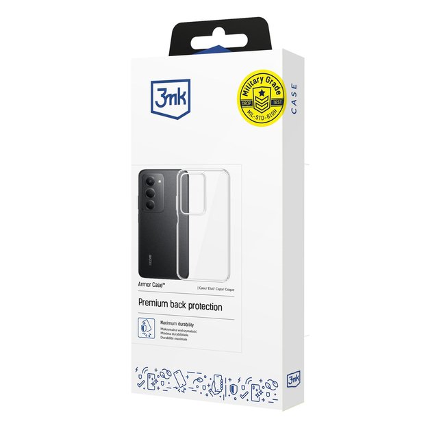 3mk Armor Case for Xiaomi Redmi 15 5G - transparent 8
