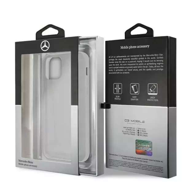 Mercedes MEHCP12MCLCT iPhone 12/12 Pro 6,1  clear hardcase Transparent Line 29