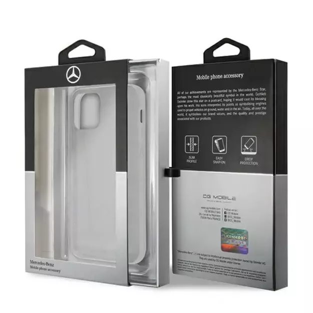 Mercedes MEHCP12MCLCT iPhone 12/12 Pro 6,1  clear hardcase Transparent Line 37