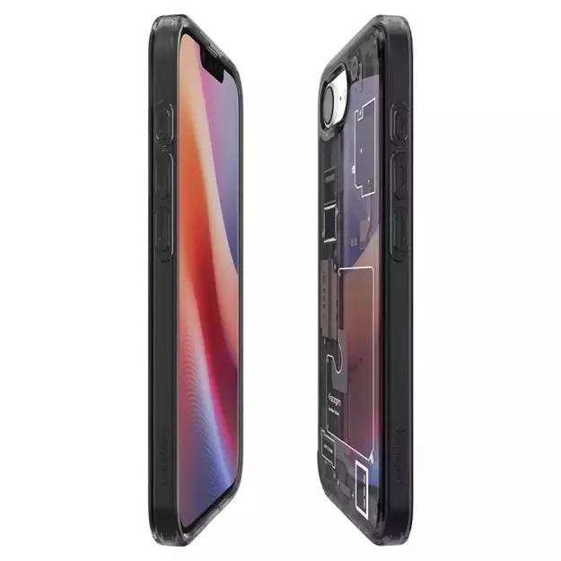 Spigen Ultra Hybrid MagSafe Case for iPhone 16e Zero One - Black 20