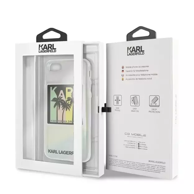 Karl Lagerfeld California Dreams case for iPhone 7 / 8 / SE 2020 / SE 2022 - multicolor 8
