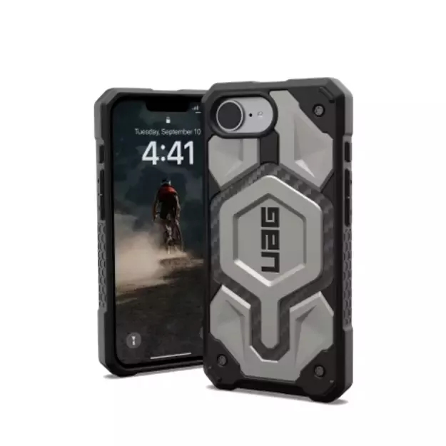 UAG Monarch Pro MagSafe case for iPhone 16e - titanium