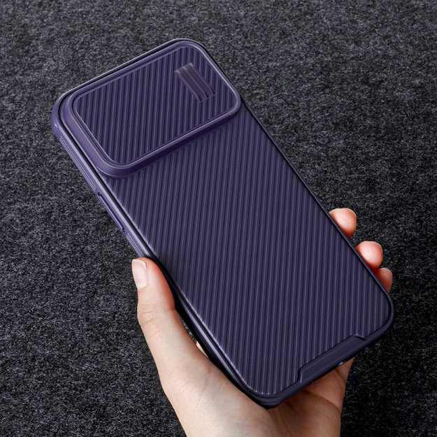 Nillkin CamShield S Case iPhone 14 Pro Max Armored Cover Camera Protector Purple 12