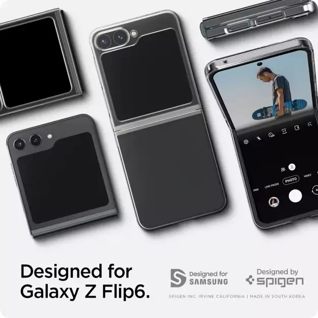 Spigen Airskin Case for Samsung Galaxy Z Flip 6 - Clear 28