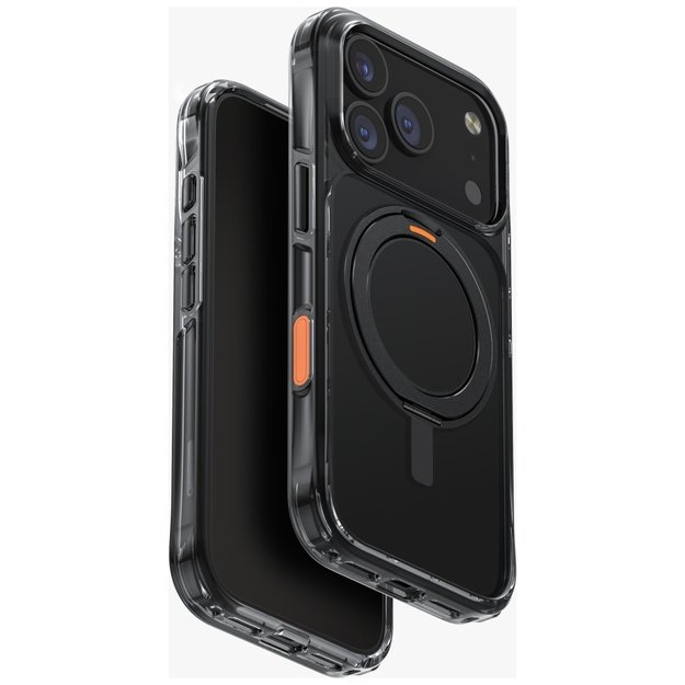 Uniq Swivix Rotating Kickstand 360 Case for iPhone 17 Pro - Black