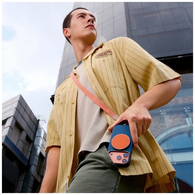 Uniq Grivix Classic 360 Mount&amp Grip Stand Magnetic Holder - Orange 1