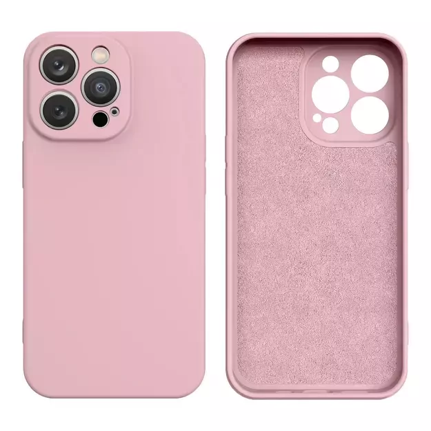 Silicone Case for Samsung Galaxy S25 Edge - Pink