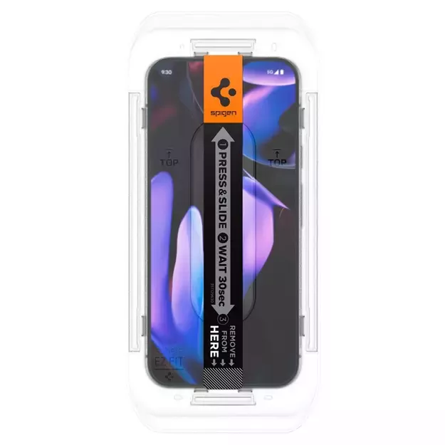 Spigen Glas.TR &quot Ez Fit&quot  Privacy HD 2-pack privacy glass for Google Pixel 9 / 9 Pro 9