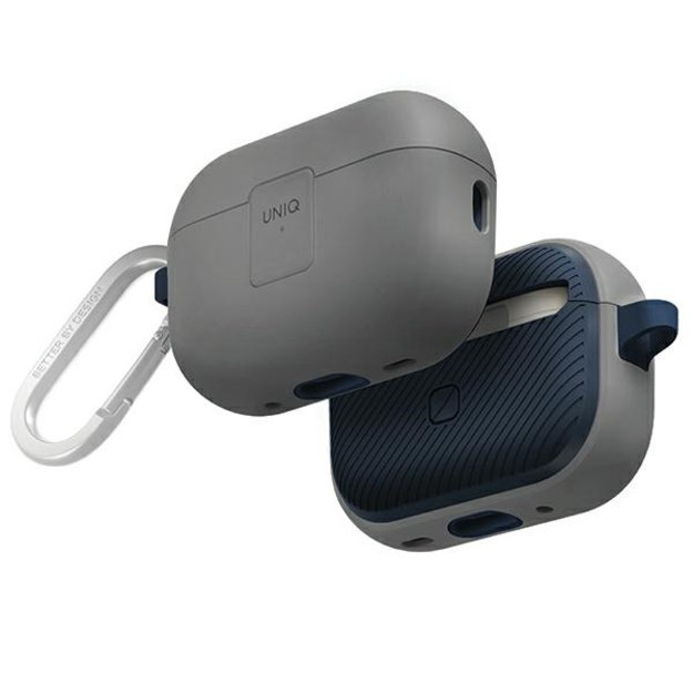 Uniq Clyde Lock Case AirPods Pro 2 - Gray-Blue