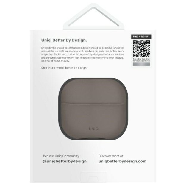 Uniq Lyden DS AirPods 4 Case - Gray 3