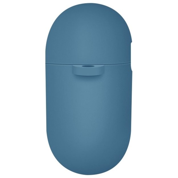 Uniq Nexo AirPods 4 + Ear Hooks Silicone case - blue 2