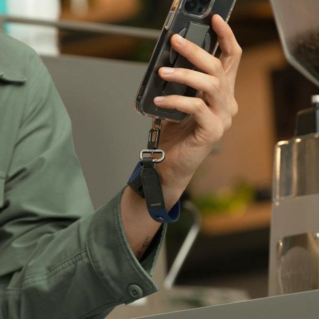 Uniq Vista 2-in-1 phone lanyard - beige 2