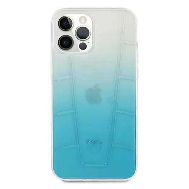 Mercedes MEHCP12LCLGBL iPhone 12 Pro Max 6,7  niebieski/blue hardcase Transparent Line 9