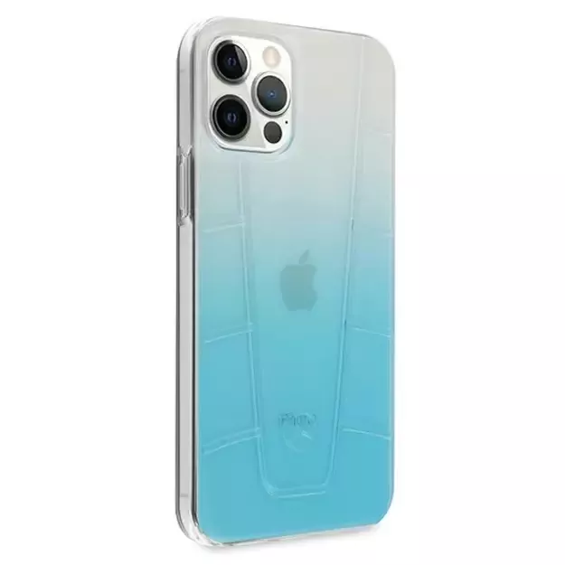 Mercedes MEHCP12LCLGBL iPhone 12 Pro Max 6,7  niebieski/blue hardcase Transparent Line 10