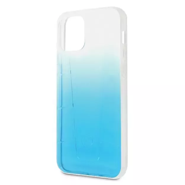 Mercedes MEHCP12LCLGBL iPhone 12 Pro Max 6,7  niebieski/blue hardcase Transparent Line 12