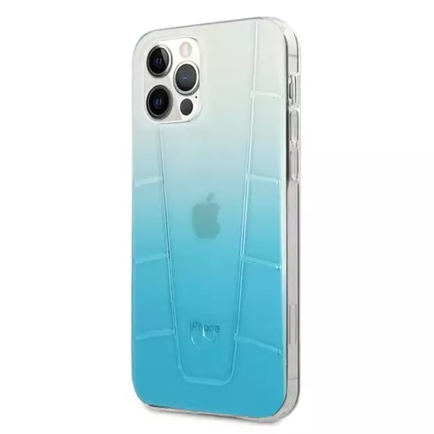 Mercedes MEHCP12LCLGBL iPhone 12 Pro Max 6,7  niebieski/blue hardcase Transparent Line 8