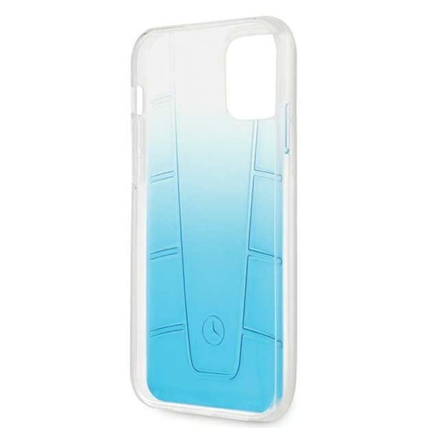 Mercedes MEHCP12LCLGBL iPhone 12 Pro Max 6,7  niebieski/blue hardcase Transparent Line 6