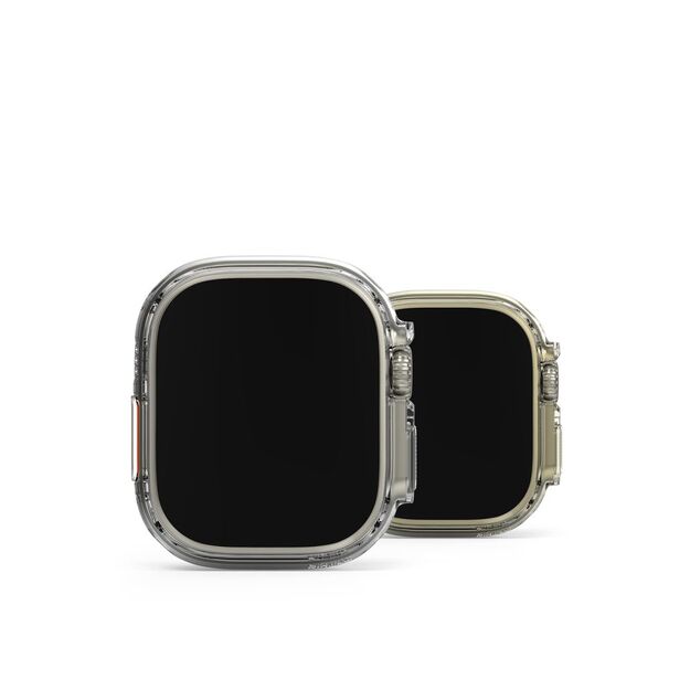 Ringke Slim 2-pack Case for Apple Watch Ultra 1/2 (49mm) - Clear &amp  Titanium 6