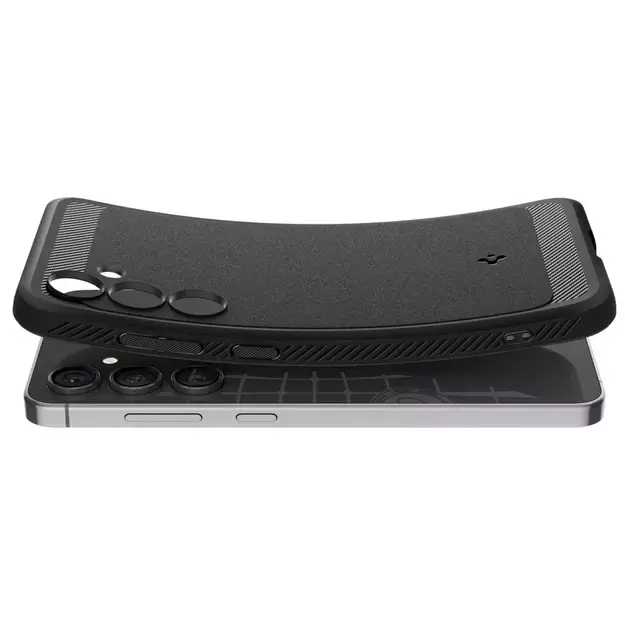 Spigen Rugged Armor Case for Samsung Galaxy S24 FE - Black 4