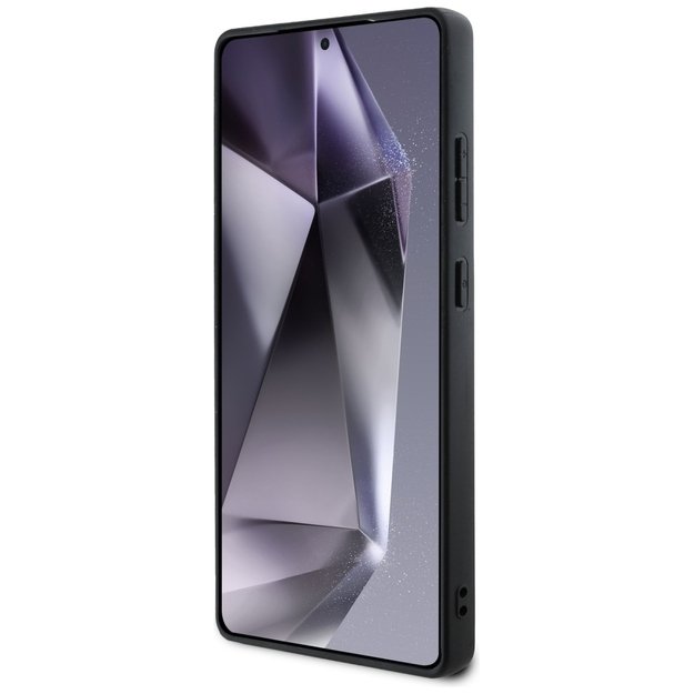 Guess Fixed Glitter Big 4G Metal Logo Case for Samsung Galaxy S25 Ultra Pink 4