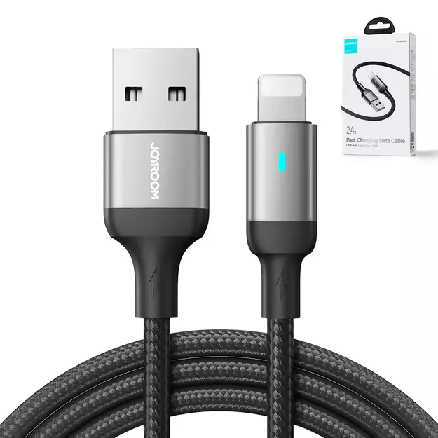 Joyroom Extraordinary Series A10 USB-A / Lightning 2.4A Cable 1.2 m - Black 18