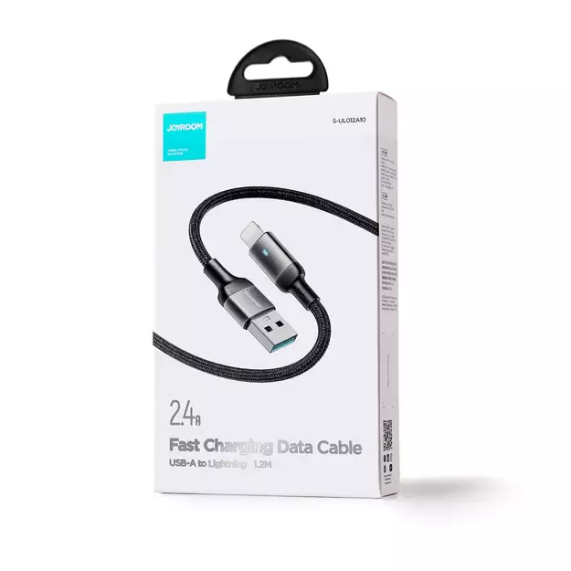Joyroom Extraordinary Series A10 USB-A / Lightning 2.4A Cable 1.2 m - Black 19