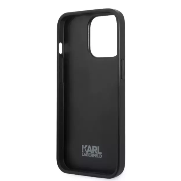 Karl Lagerfeld KLHCP13LPMNIKPI iPhone 13 Pro / 13 6.1&quot  hardcase red/red Monogram Ikonik Patch 13