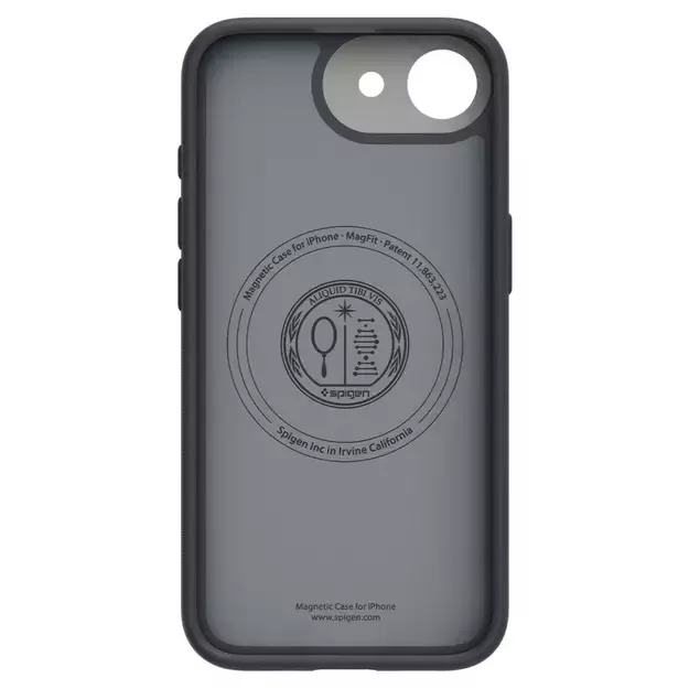 Spigen Nano Pop MagSafe iPhone 16e Case - Matte Black 16