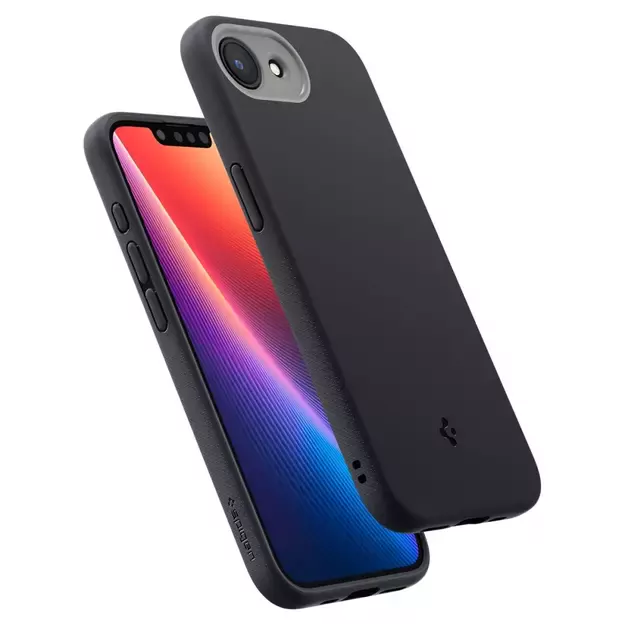 Spigen Nano Pop MagSafe iPhone 16e Case - Matte Black 15