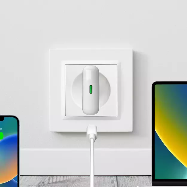 GaN Puro SLIMPRO 30W USB-C Wall Charger - White 6