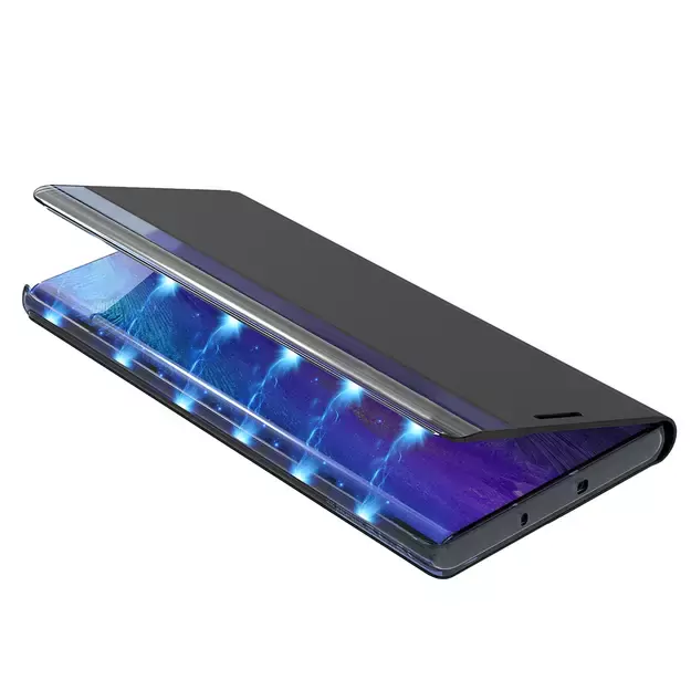 New Sleep Case iPhone 16e Flip Cover with Stand - Pink 4