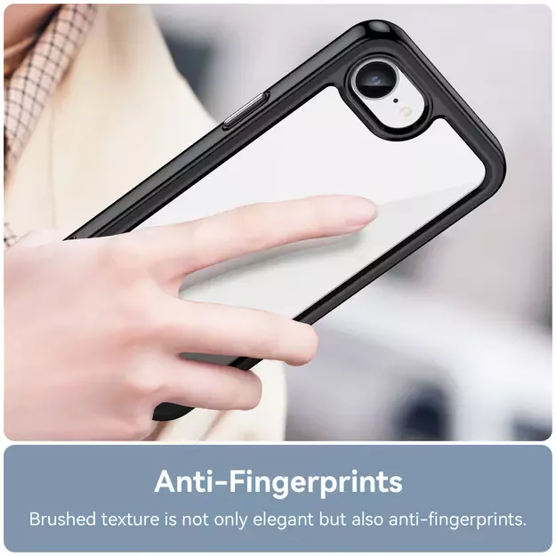 Outer Space Case for iPhone 16e Flexible Frame Cover - Black 4