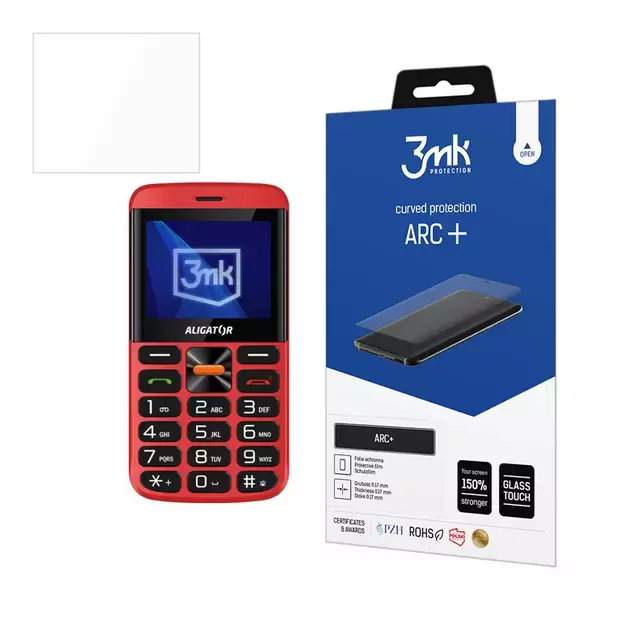 Protective film 3mk ARC+ for Alligator A910 4G