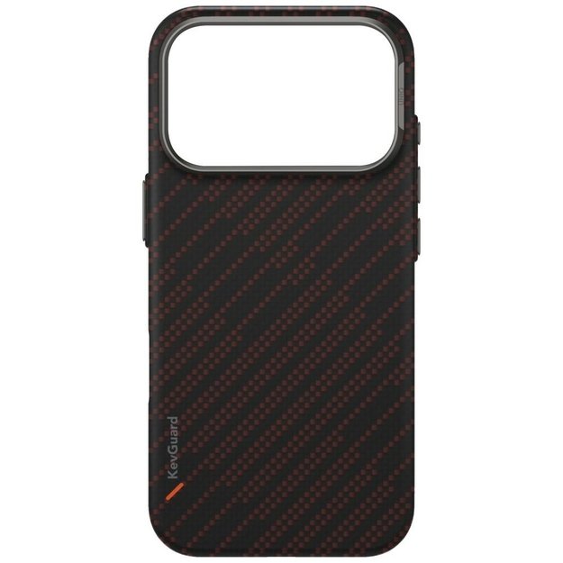 Uniq Keva EDGE Magclick Charging Case for iPhone 17 Pro - Orange 4