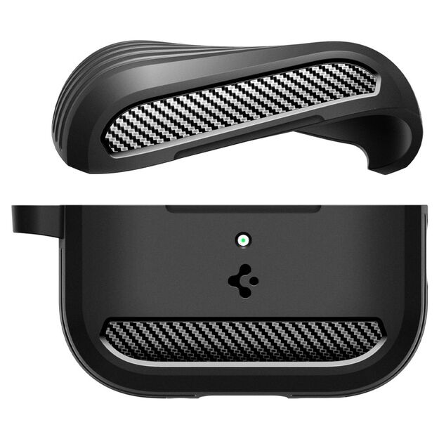 Spigen Rugged Armor Case for AirPods 3 - Matte Black 3