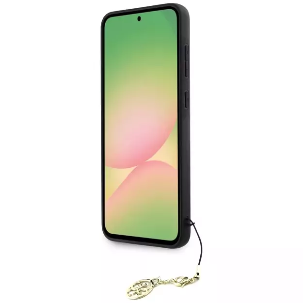 Guess 4G Charms Collection case for Samsung Galaxy A56 - black 3