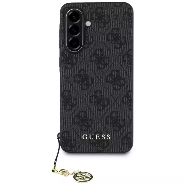Guess 4G Charms Collection case for Samsung Galaxy A56 - black 1