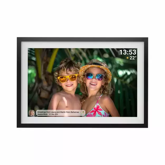 Denver Frameo PFF-1016 10.1  Digital Frame - Black