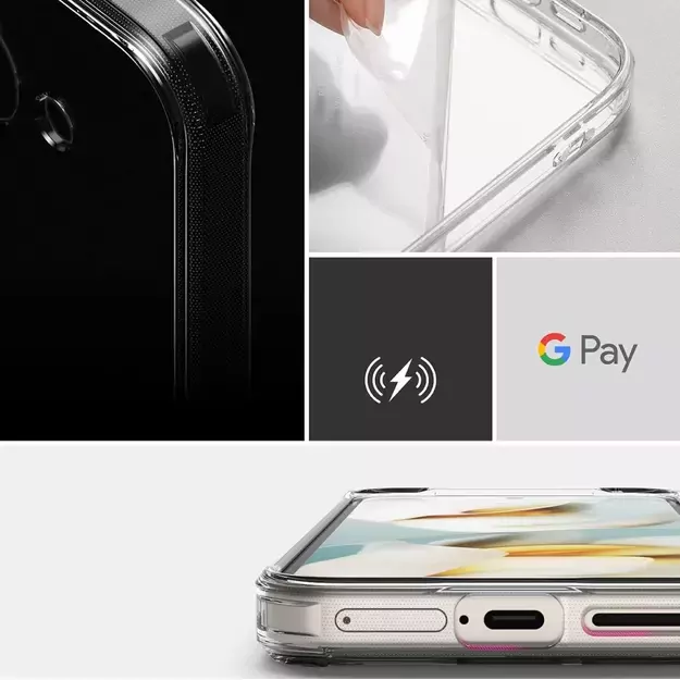 Ringke Fusion Case for Google Pixel 9A - Clear 11