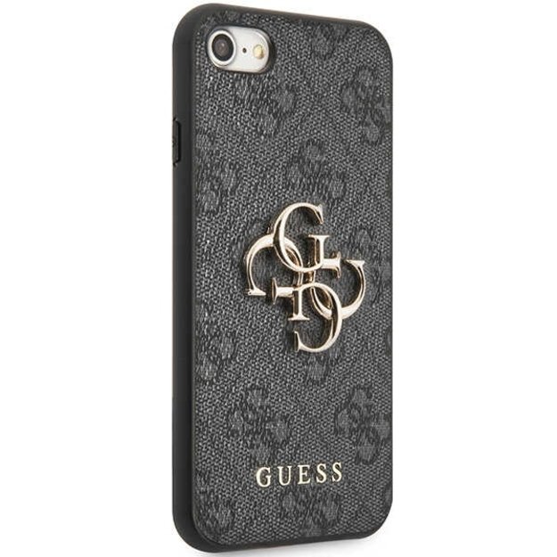 Guess GUHCI84GMGGR iPhone 7/8/SE 2020/ 2022 grey/grey hardcase 4G Big Metal Logo 10