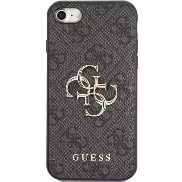 Guess GUHCI84GMGGR iPhone 7/8/SE 2020/ 2022 grey/grey hardcase 4G Big Metal Logo 2
