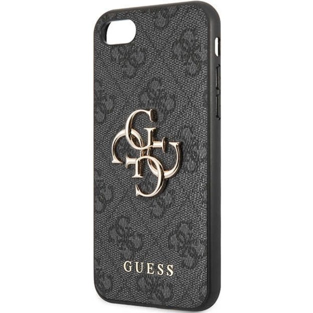 Guess GUHCI84GMGGR iPhone 7/8/SE 2020/ 2022 grey/grey hardcase 4G Big Metal Logo 12