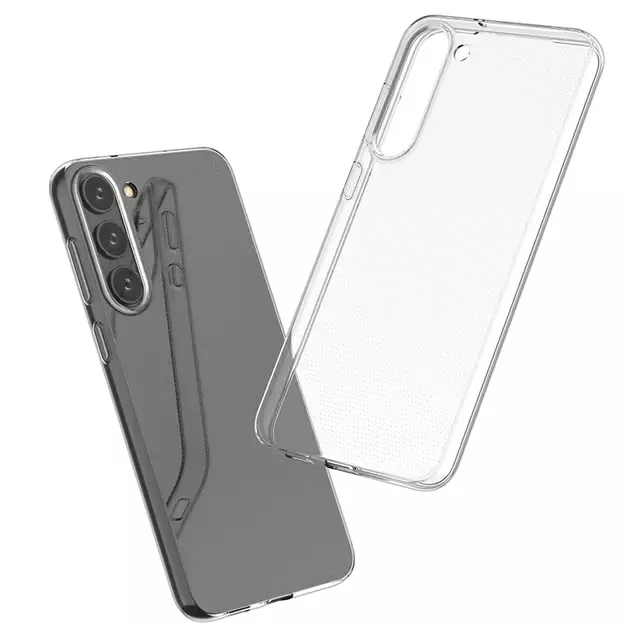 Ultra Clear 0.5mm case for Samsung Galaxy S23+ thin cover transparent 3