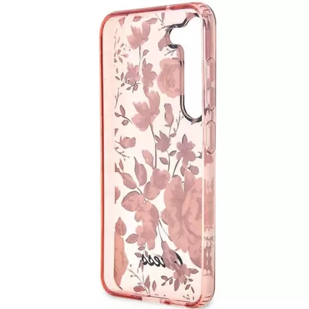 Guess GUHCS23MHCFWSP S23+ S916 pink/pink hardcase Flower Collection 6