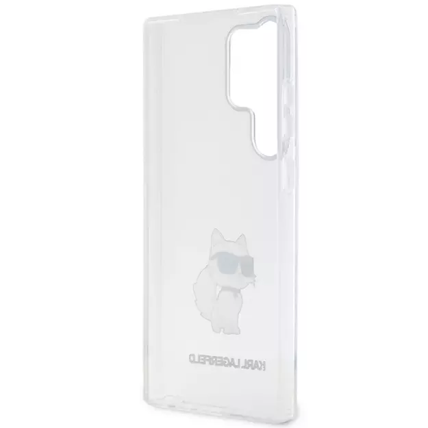 Karl Lagerfeld KLHCS23LHNCHTCT S23 Ultra S918 transparent hardcase Ikonik Choupette 6