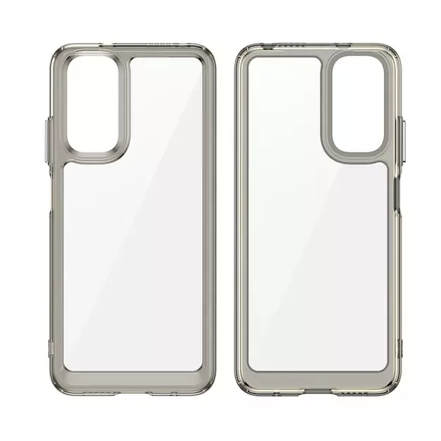 Outer Space Case for Xiaomi Poco X5 5G / Redmi Note 12 5G cover with flexible frame transparent 5