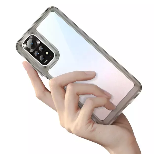 Outer Space Case for Xiaomi Poco X5 5G / Redmi Note 12 5G cover with flexible frame transparent 4