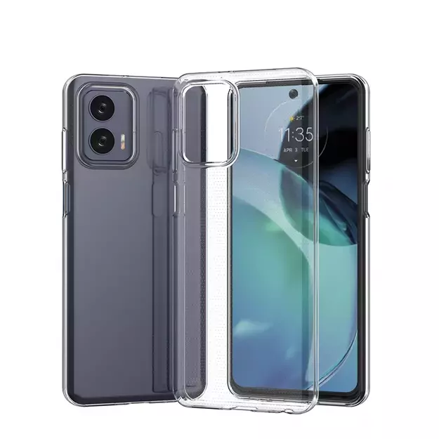 Ultra Clear 0.5mm case for Motorola Moto G73 5G thin cover transparent 6