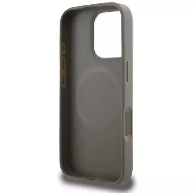 DKNY Checkered Pattern Magsafe iPhone 16 Pro Case - Beige 13