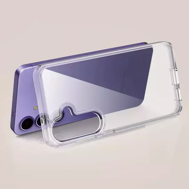 Tech-Protect FlexAir Hybrid Case for Samsung Galaxy S25 Edge - Clear 1